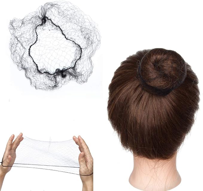 High Elastic Stretchable Hair Nets For Women Ballet Bun Invisible