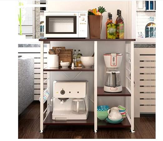 ZXL Estante de Almacenamiento Cocina Horno de microondas Conjunto ...
