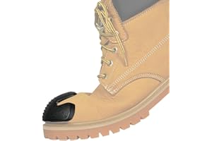Rugged Blue - Boot Toe Guard | Work Boot Toe Protector | Shields Shoes from Abrasions & Impacts | Easy-to-Apply Adhesive with Super Strength Cement & Sandpaper | | Durable Solution | 1 Pair