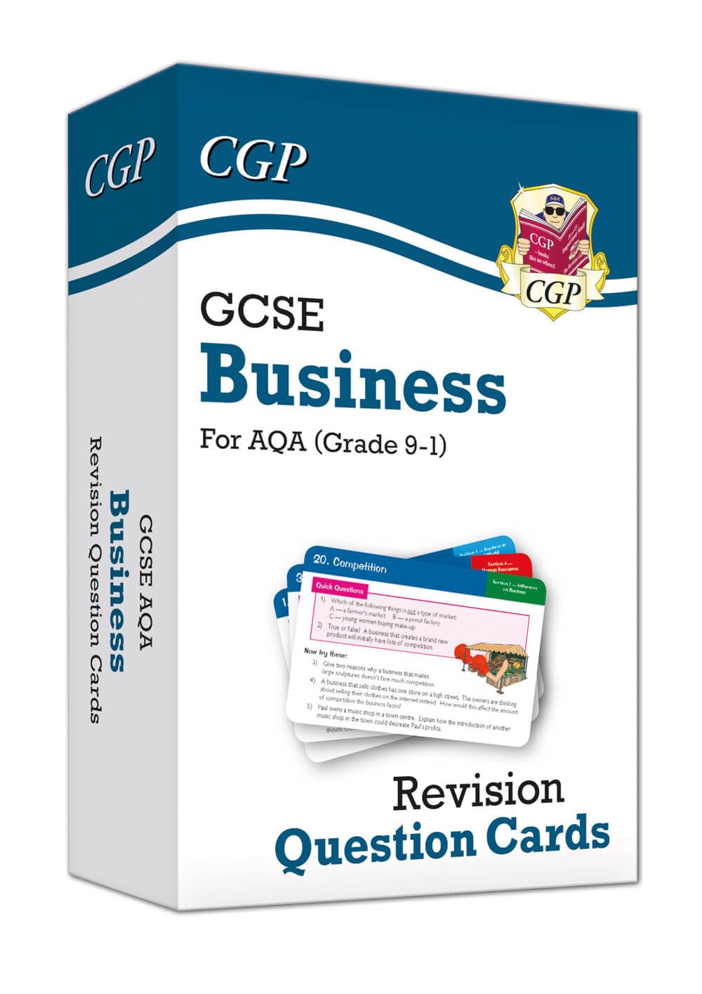 GCSE Business AQA Revision Question Cards: for the 2026 and 2027 exams (CGP AQA GCSE Business)
