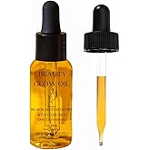 Black Seed Oil, Rosehip Oil, Castor Oil Organic Cold Pressed for Face Anti-Aging Miracle Facial Moisturizer Serum Natural Skincare Fortifying Hydrates Skin Moisturizing Beauty Glow Oil 1 Fl Oz/30mL
