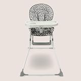 My Babiie MBHC1 Compact Highchair Grey Dalmatian 6m-3y 5kg Foldable view 3