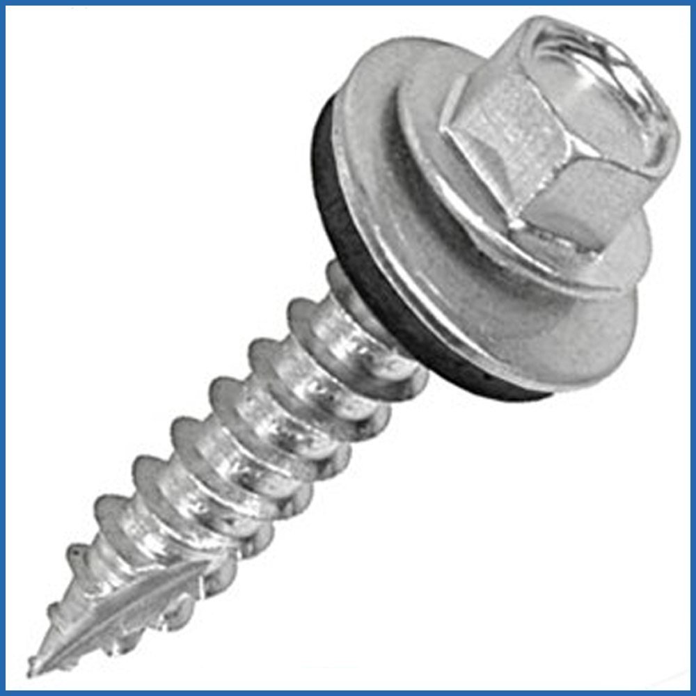 Forgefix TSSP6345W Hex Head Tec Sheet to Timber Fix Roofing Screw