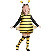 HOMELEX Bumble Bee Costume for Girls Funny Animal Halloween Kids Costumes