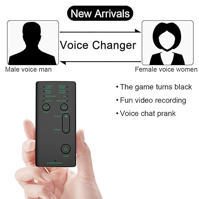 Buy Ilmu Voice Changer Microphone Handheld Modulator Device Scream Sound Effects Machine For Kids Xbox Ps4 Phone Ipad Computer Laptop Tablets 8 Sound Effect For Halloween April Fools Day Party Online In Peru B08lgwr221