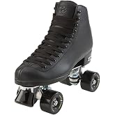 Riedell RW Wave Quad Roller Skates for Men and Women | Padded, Precision Fit and High-Rebound Wheels, Roller Skates, Adjustable Lace System, Durable Recreational Quad Skate