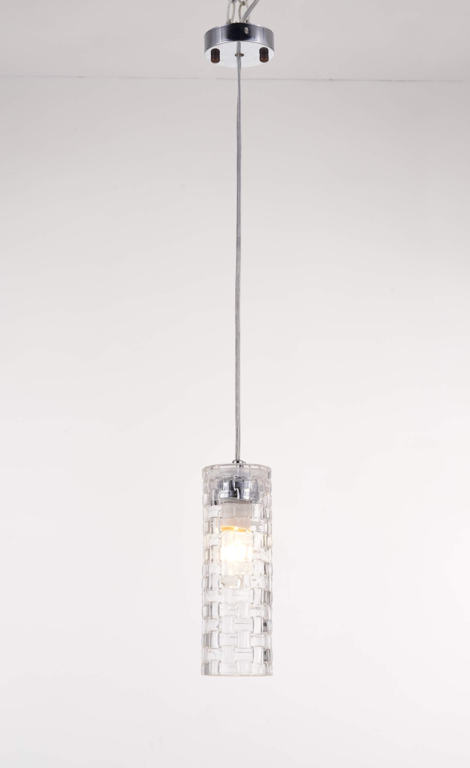 PIANUO Glass Hanging Lamp Light Shade Cover Modern Pendant Lighting Fixture for Home Bar Kitchen Room Decoration