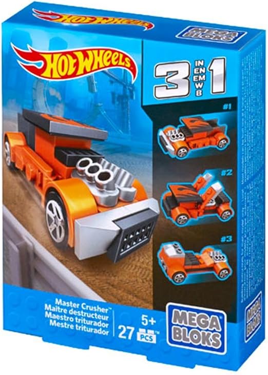 Mega Bloks Hot Wheels 3 in 1 Master Crusher Amazon.co.uk Toys & Games