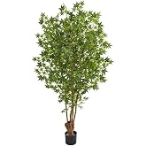 Nearly Natural 6&rsquo; Maple Artificial Silk Trees Green