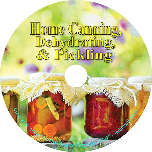 Home Canning Food Vegetables Preserving Jars Self Sufficiency Recipes - 90 Books on DVD - Plus Bonus Home Canning Food Vegetables Preserving Jars Self Sufficiency Recipes - 90 Books on DVD - Plus Bonus