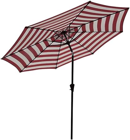 Amazon Com Cobana Patio Umbrella Outdoor Table Market Striped