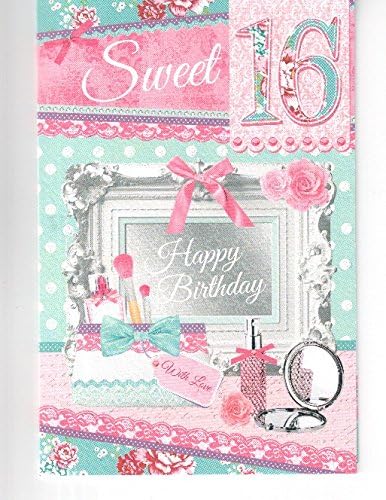 Sweet 16th Birthday Card
