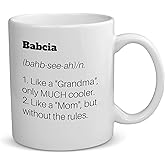 Babcia Coffee Mug, Funny Gifts for Bab, World's Best Babcia Polish Grandma Birthday Present, Babcia Cup Gift Ideas