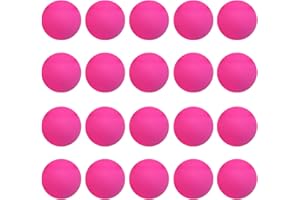 JANEMO 20 Pcs Pings Pong Balls,2G High Elasticity Assorted Color Table Tennis Balls,Used for Valentines Day Decorations, Entertainment Venues,Pet Toys,Handicrafts,Fun Games