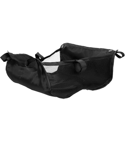 Large Under Seat Storage Basket Bag for Toys, Bottles, Diaper Bag, Compatible with Bugaboo Cameleon 1,2,3 and Frog Baby Child Strollers Prams Pushchairs (Light Blue, with Insert) : Baby