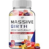 Massive Girth Gummy for Men - MassiveGirth Hemp Gummies Advanced Formula Reviews (1 Pack - 60 Gummies)