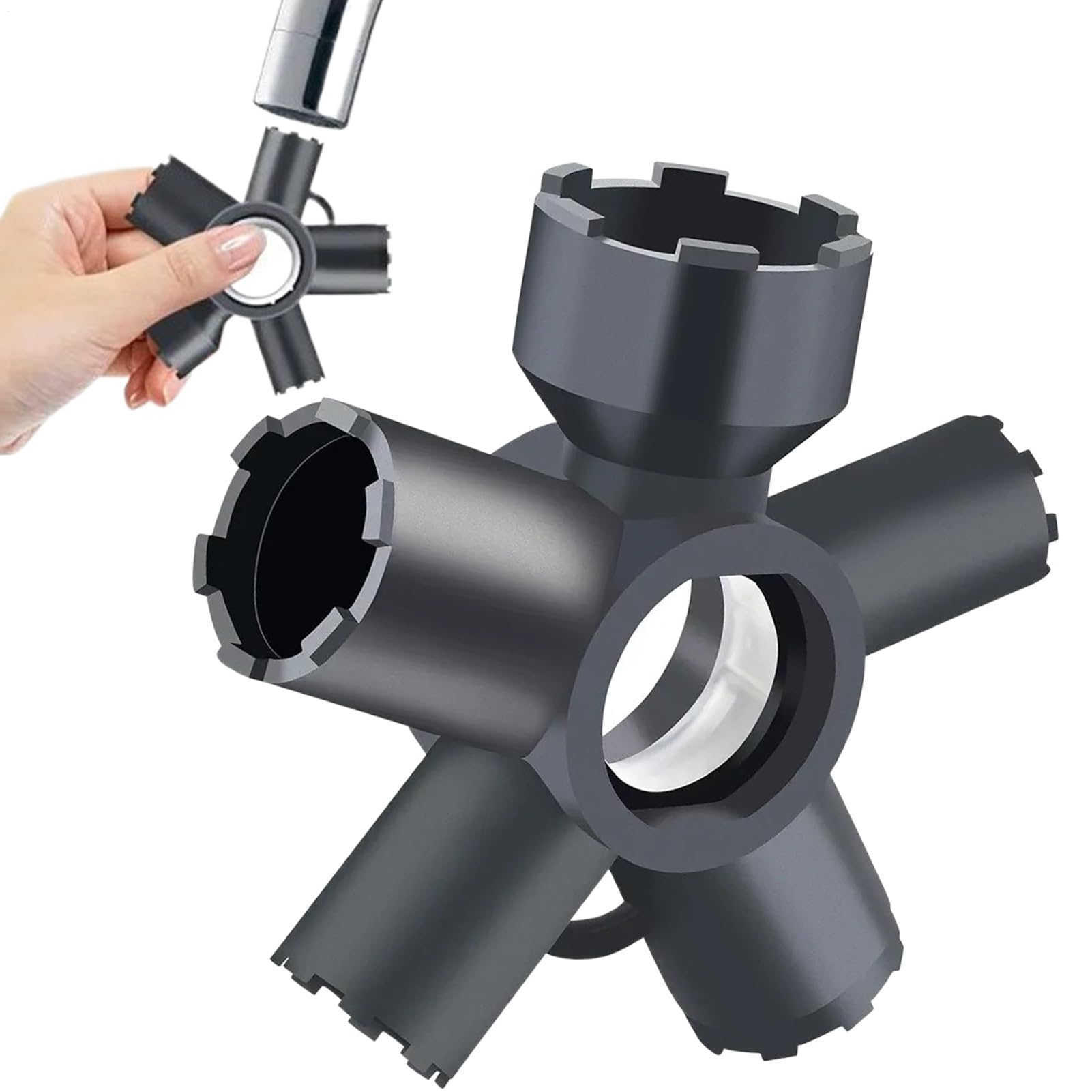 シンク用エアレーターキー | 手動フィルター取り外し器具,台所や浴室の水回り作業用多機能エアレーターツール