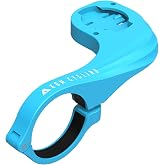 KOM Cycling Wahoo Elemnt Mount Compatible with Multiple Wahoo Computers Including The Wahoo Elemnt Bolt, Elemnt Roam, Elemnt Mini, and Elemnt - Multiple Colors 24g Out Front Computer Mount Light Blue