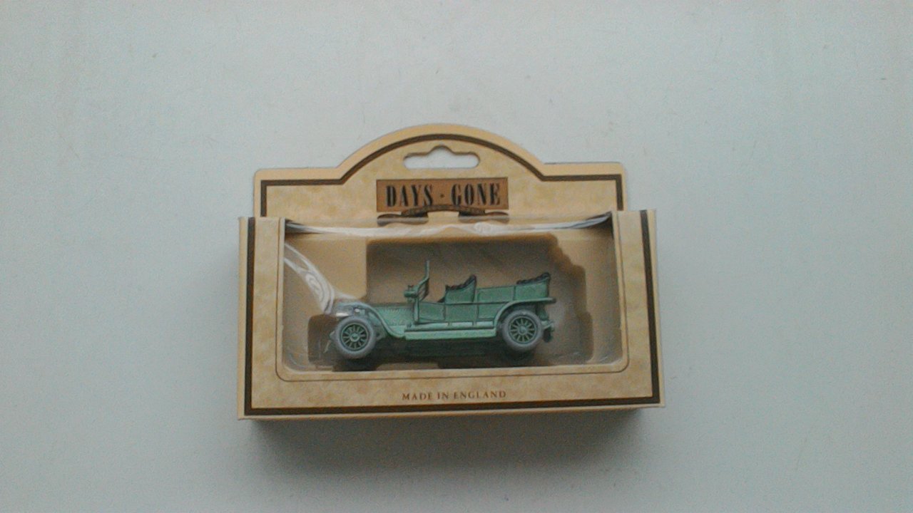 Days Gone LLEDO MADE IN ENGLAND 1907 ROLLS ROYCE METALLIC GREEN.