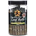 Royal Swag Natural Pre-Rolled Palm Leaf Cone Rolling Papers 50 Pcs King Size Palm Leaf Natural Cones with 1 Filling Stick | Corn Husk Filter Preroll Cones 100 mm Length - (50 Rolls Total)
