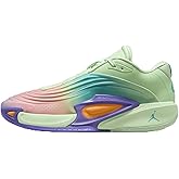 Luka 3 "Blurred Vision Basketball Shoes (HQ4255-300, Vapor Green/Cone/Psychic Purple/Hyper Jade) Size 8