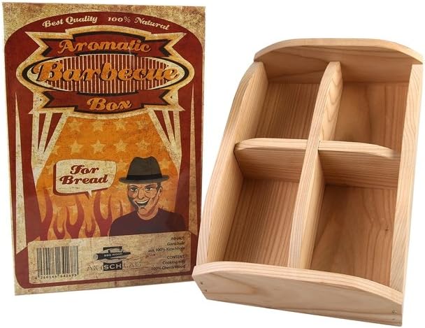 Axtschlag Gar Bowl Made of Cherry Wood (Bread Baking On The Grill Multi Coloured 30 x 20 x 8 cm 100G06 M0000 V