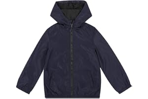 MYJAJAYI Boys Rain Jacket Lightweight Rain Coats for Kids Boy Waterproof Jacket