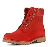 Lugz Men's Convoy Fashion Boot, Mars Red/Gum, 16 M US