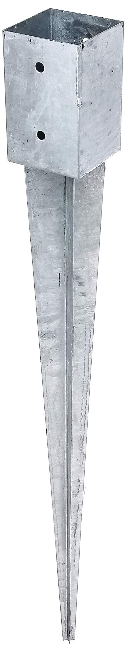 Ground Socket for Hammering/for Square Timber Posts Hop-Dip-Galvanised