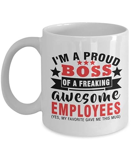Amazoncom Im A Proud Boss Of Freaking Awesome Employees - 