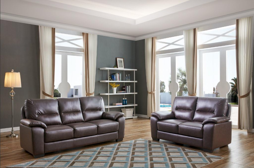 The Sofa And Bed Factory New Dalmore Brown Leather 3 2 Cheap