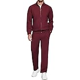 COOFANDY Mens 2 Piece Tracksuit Casual Sweatsuits Full Zip Track Suits Jogging Athletic Suit Sets