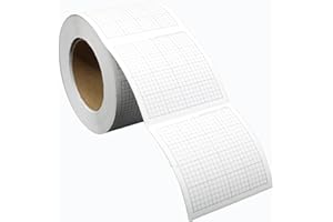 Geyer Instructional Products 150243 Graph Stickers - Accentuated XY Axis, 4" Wide, White/Black (Pack of 500)