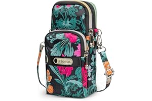 WATACHE Sports Armband Outdoor Sweat-Proof Running Armbag Cross-Body Shoulder Casual Wallet Purse Gym Fitness Cell Phone Bag Key Holder for iPhone 13 PRo/12 Pro/Xs Max/Xr,Galaxy S10 Plus, P30 Pro (#19)