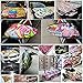 NIANPU 100 Pieces Waterproof Vinyl Stickers for Personalize Laptop, Car, Helmet, Skateboard, Luggage Graffiti Decals (D - Section)