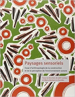 Amazon Fr Paysages Sensoriels Essai D Anthropologie De La Construction Et De La Perception De L Environnement Sonore Candau Joel Le Gonidec Marie Barbara Collectif Livres