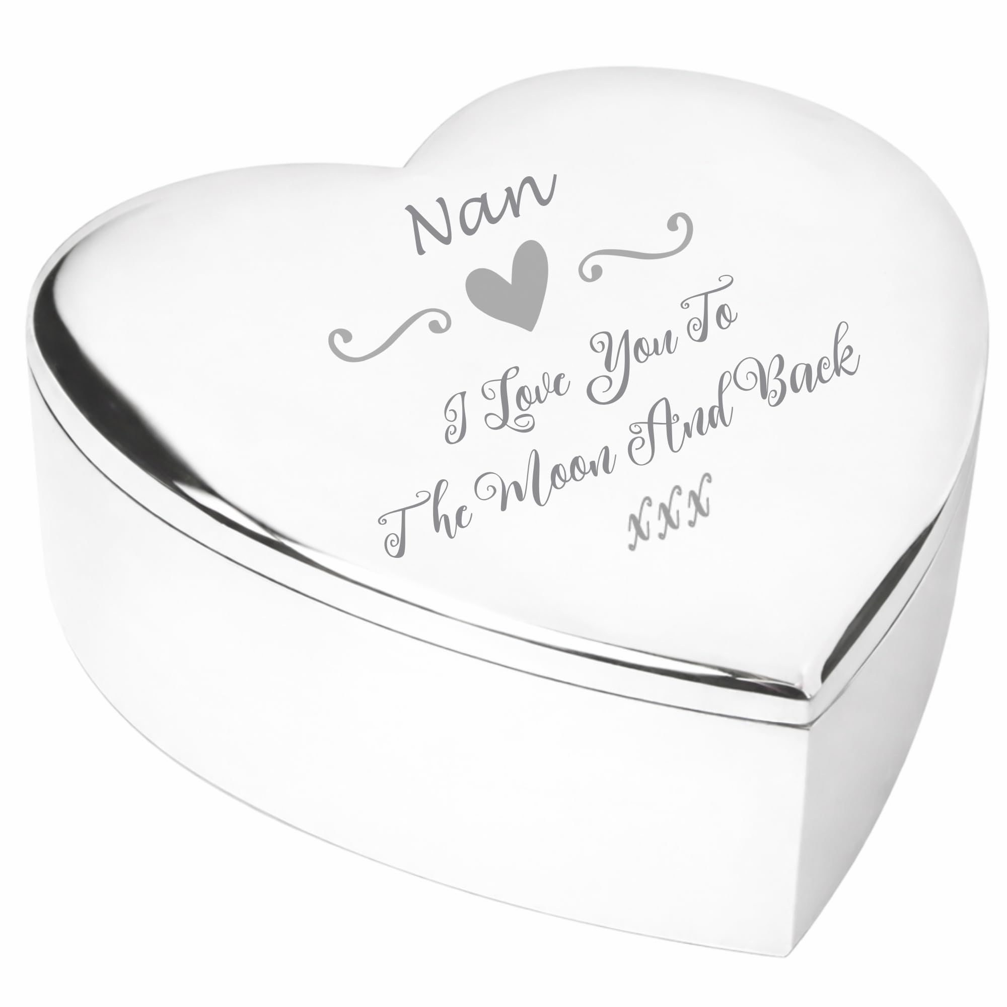 Chris Bag Of Goodies Nan Trinket Box Gift I Love You To The Moon and Back From Grandson Grandaughter Novelty Keepsake Idea
