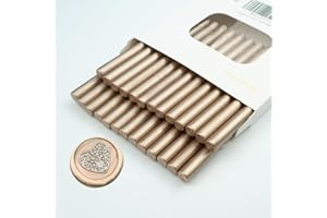 Wax Seal Stick, Ioggtser 26 PCS Mini Glue Gun Wax Seal Stick for Wax Seal Stamp, Sealing Wax Sticks for Wedding Invitations, 