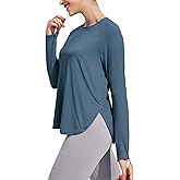 PINSPARK Women's Long Sleeve UPF 50+ Quick Dry Workout Shirt