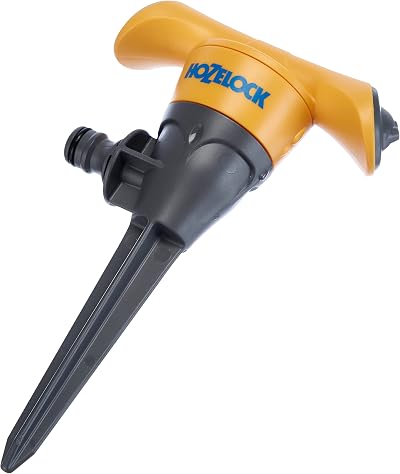 Hozelock Sprinkler Rotating 177m² Spike Sprinkler 8 Jets 2 Patterns 2510P0000