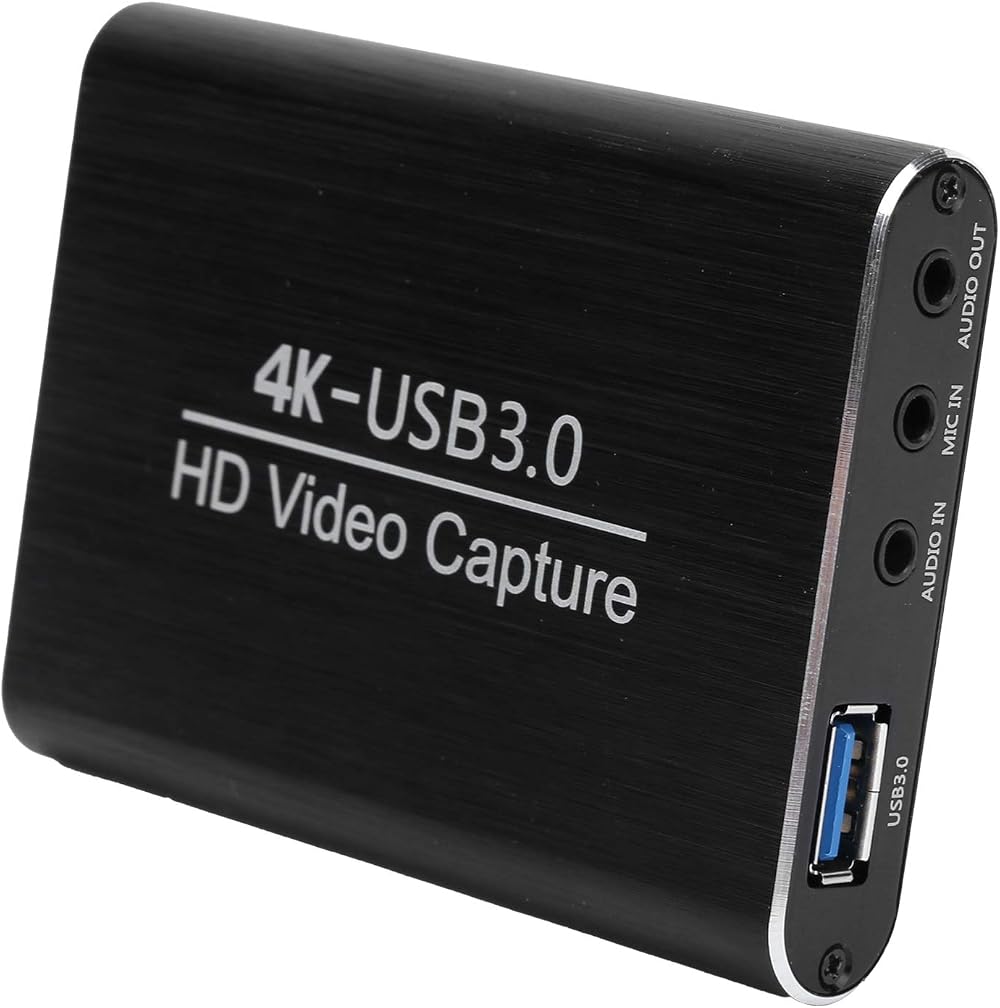 Annadue USB 3.0 HDMI Capture Card 1080P 60FPS 4K 60Hz OBS Recorder
