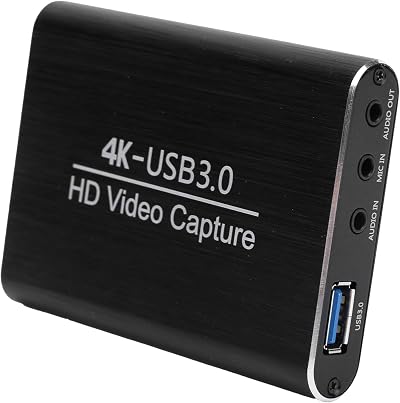 Annadue USB 3.0 HDMI Capture Card 1080P 60FPS 4K 60Hz OBS Recorder