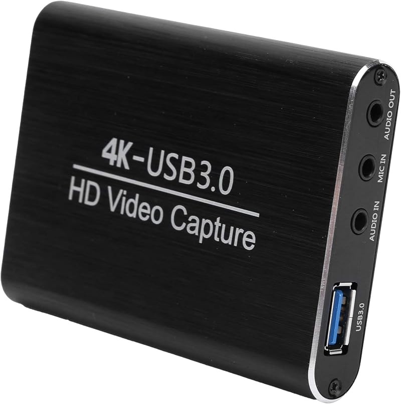 Annadue USB 3.0 HDMI Capture Card 1080P 60FPS 4K 60Hz OBS Recorder