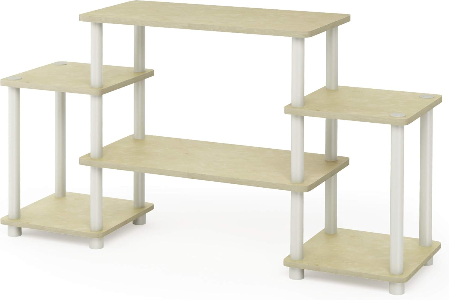 Best corner tv stand fireplace white