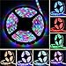 econoLED LED Flexible Strip Lights, 16.4ft 300leds 5m Waterproof Adhesive Light Strips RGB Color Changing SMD 3528 Ribbon Kit with 44key Remote with Power Supply