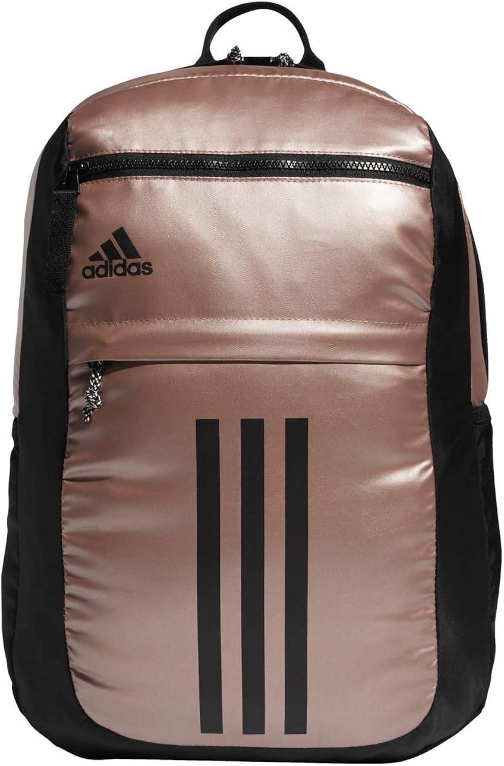 black and rose gold adidas backpack