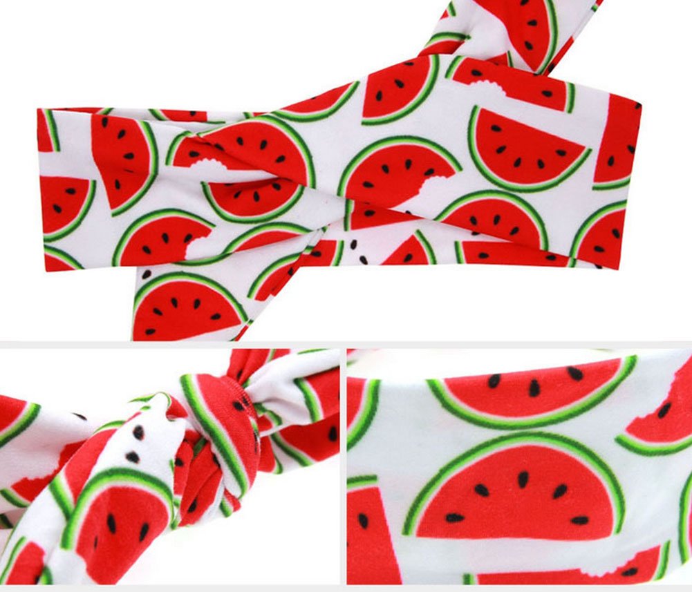 watermelon baby headband