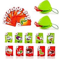 ReallyGO-US Direct New Creative Funny Take Card-Eat Pest Catch Bugs Game Best Action Educational Desktop Games Board Games for Kids