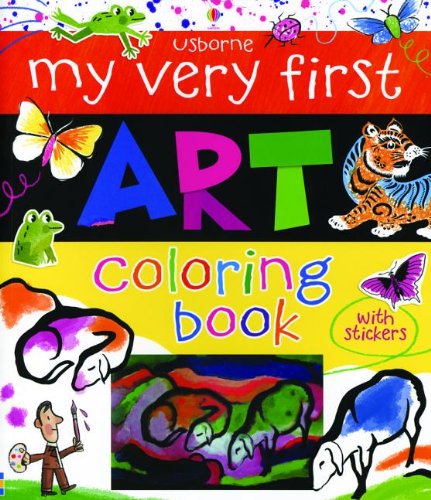 My Very First Art Coloring Book Dickens Rosie Ballesteros Carles 9780794532734 Amazon Com Books