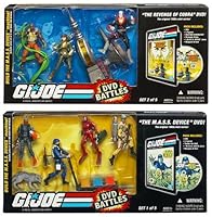 GI Joe 25th Anniversary Set of 2 DVD Battle Packs (Mass Device and